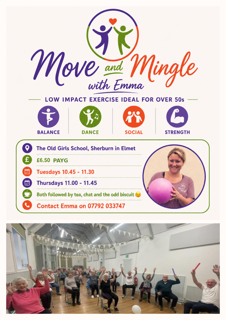 Move and Mingle with Emma 1 Move and Mingle with Emma