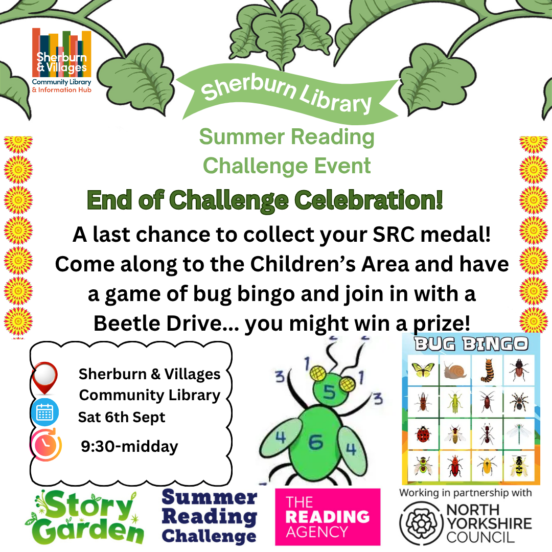 Summer Reading Challenge - End of the Challenge Celebration! - Sherburn ...
