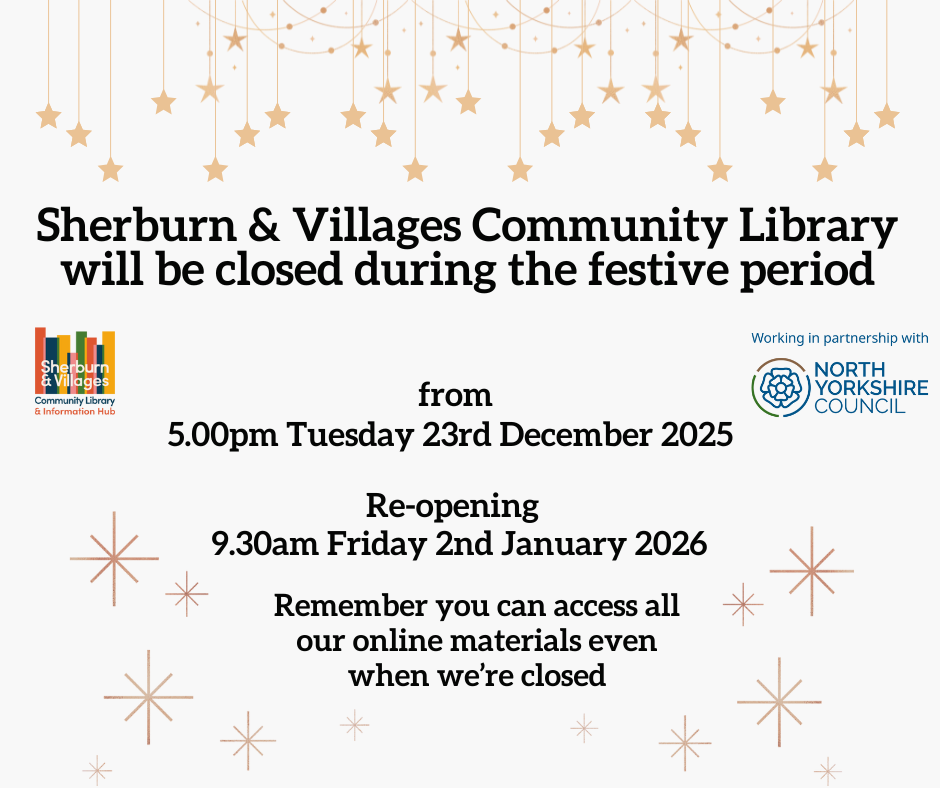 2025 SL A4 poster CML xmas closure