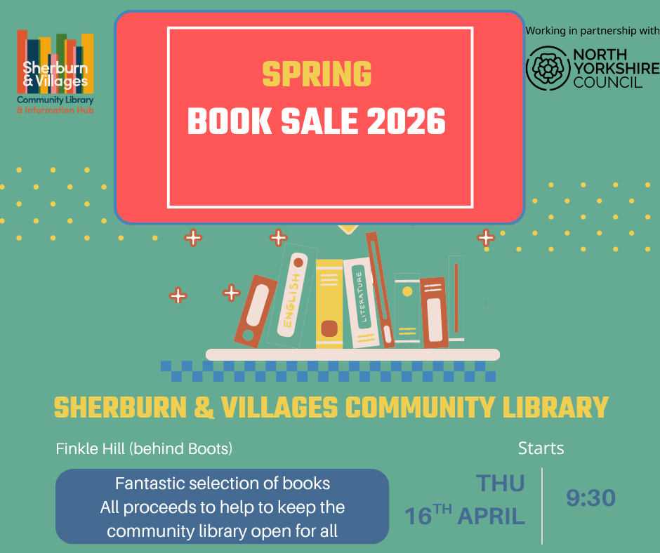 Starts today Spring 2026 Book Sale SL Facebook Post