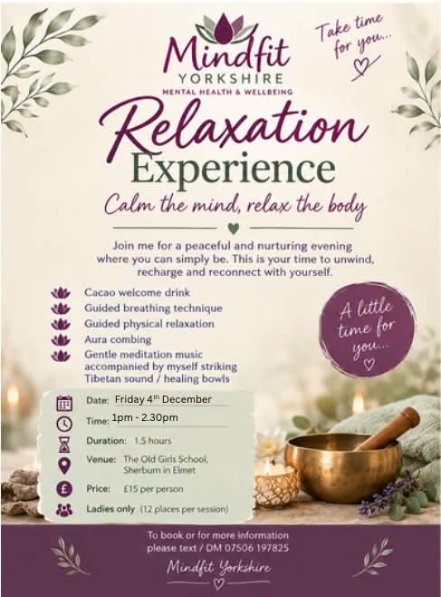 Relaxation Experience 4th December